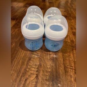Avent Blue Baby Bottles Set